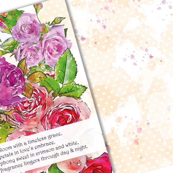 Hearts and Flowers : A Luxe Illustrated Notes & Ideas book