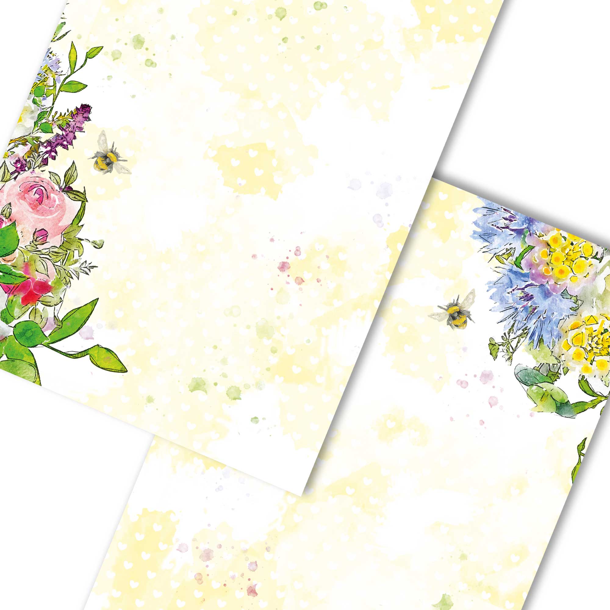 Hearts and Flowers Journal : A Luxe Illustrated Notes and Ideas book - Image 4