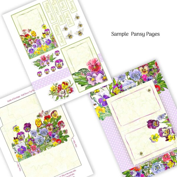 Spring Flowers : A Luxury Card Making Book