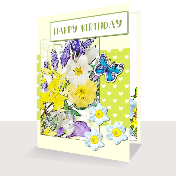 Spring Flowers : A Luxury Card Making Book