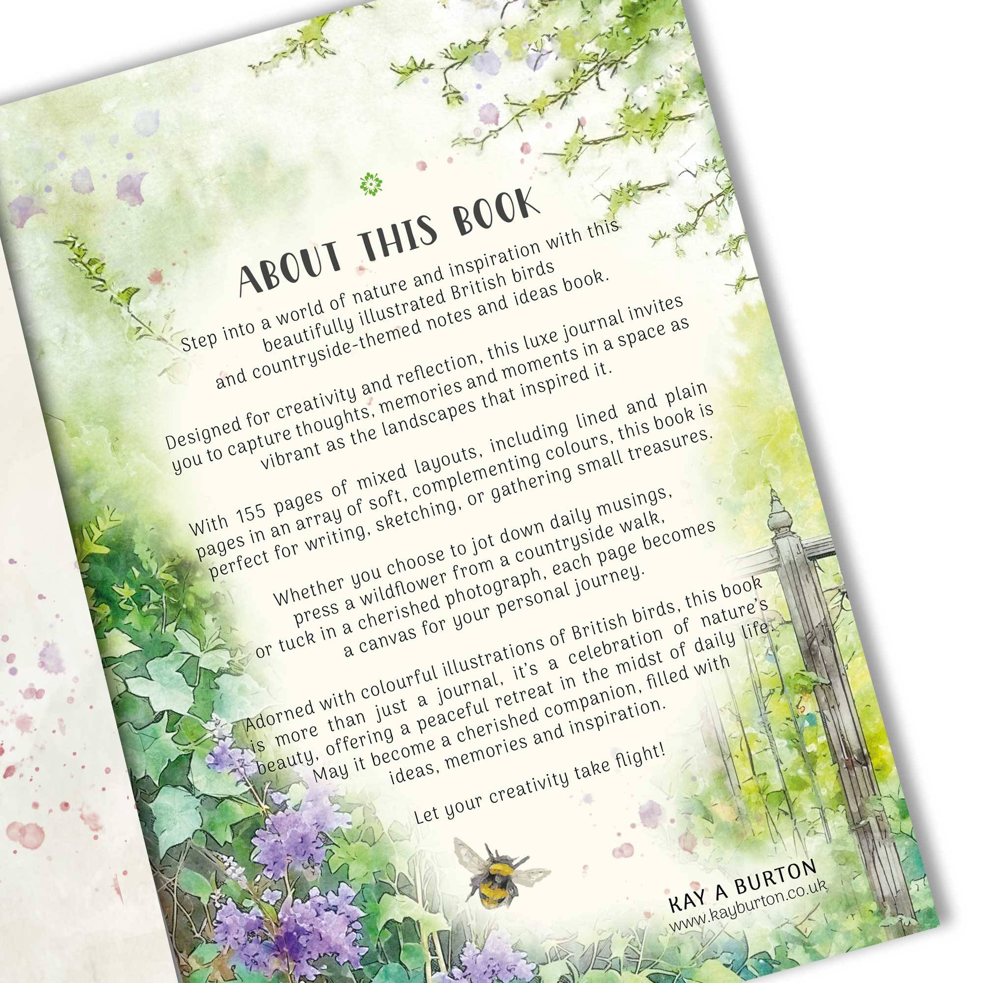 A Countryside Chorus : A Luxe Illustrated Notes and Ideas book
