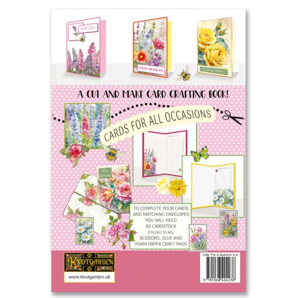 Summer Flowers : A Luxury Card Making Book : A Card Kit Book to cut and make your own Greeting Cards