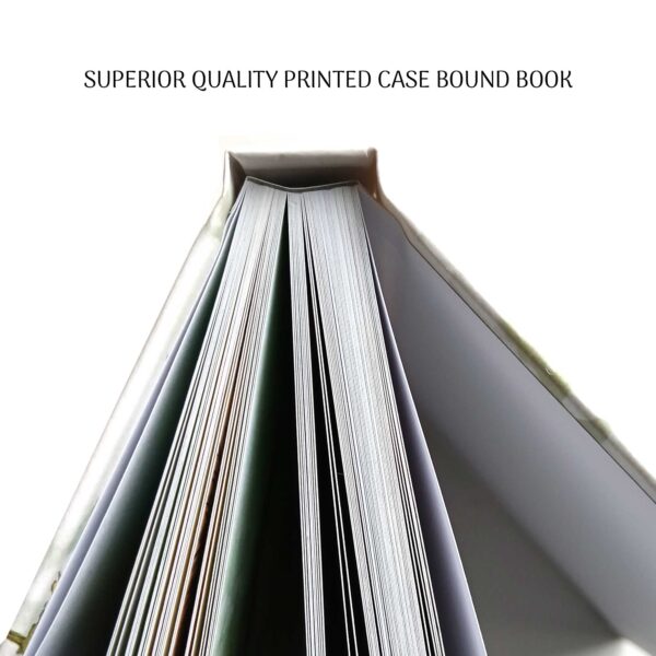 Premium quality paper case bound