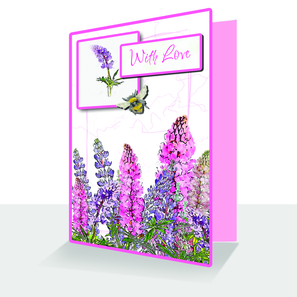 Summer Flowers : A Luxury Card Making Book : A Card Kit Book to cut and make your own Greeting Cards