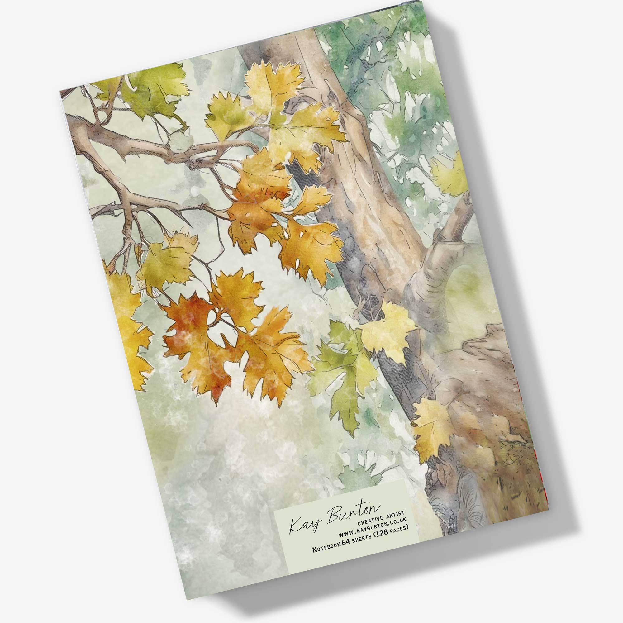 Wren Design Hardcover Notebook A5 Blank, Lined or Graph Pages - Image 2